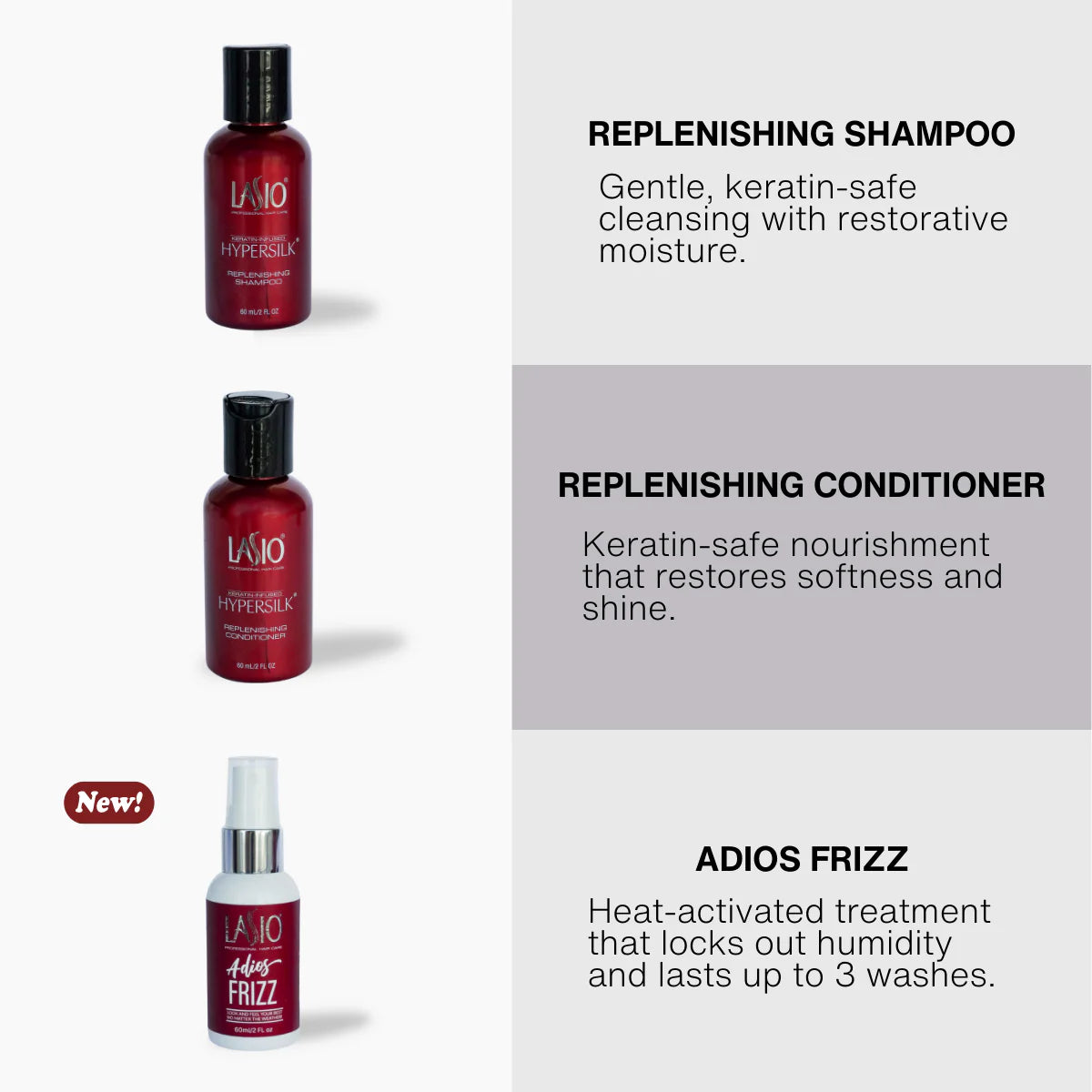 Fly Frizz-Free | Travel Kit | TSA-Approved Mini Haircare Essentials for Smooth, Frizz-Free Hair Anywhere