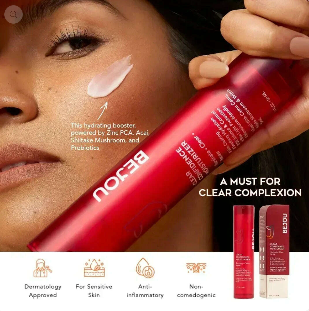 Refillable Clear Confidence Moisturizer