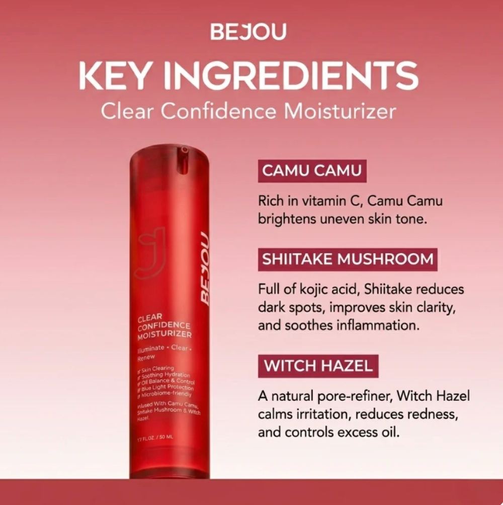 Refillable Clear Confidence Moisturizer